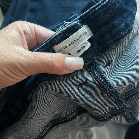 Good American Always Fits Good Curve Straight Jeans - Picture 1 of 2